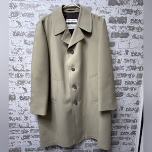 Vintage London Fog Men's Tan Trench Coat